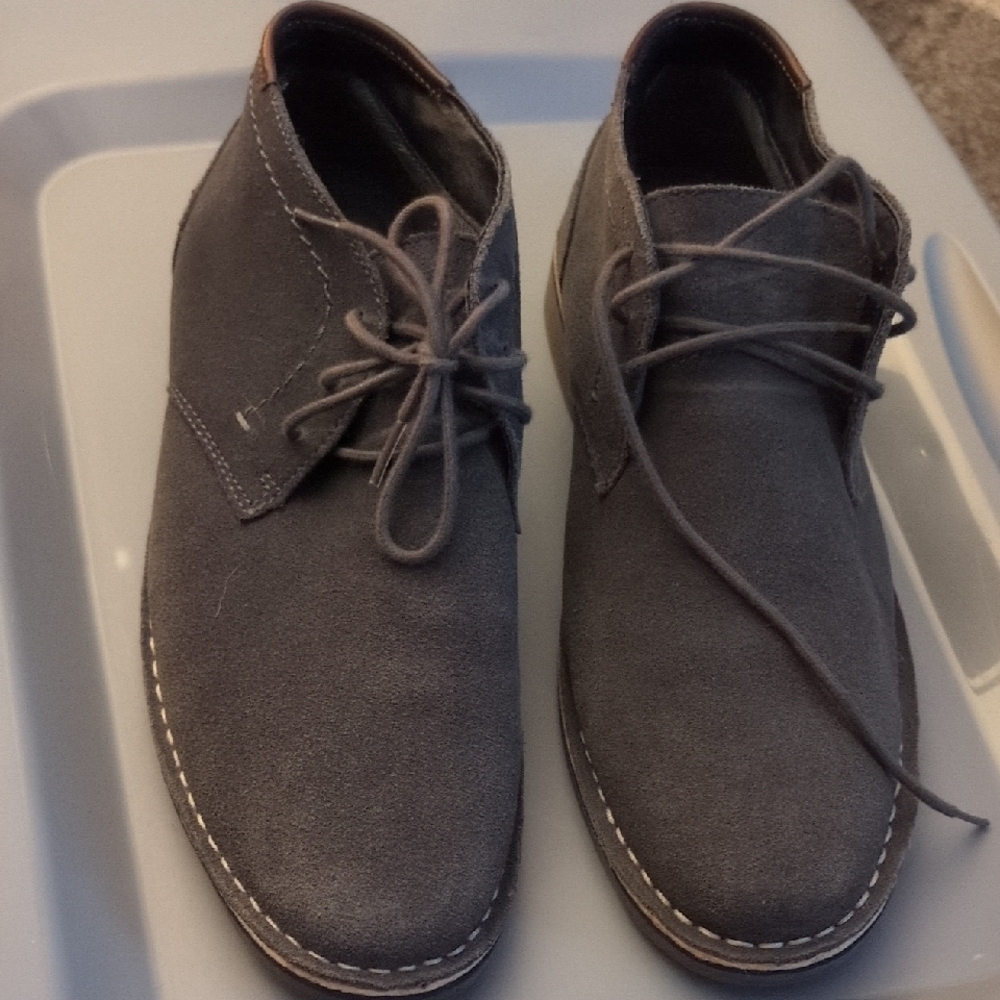 Men's Gray kenneth Cole Suede Shoes